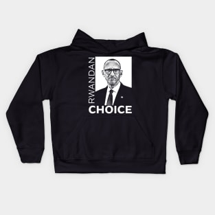 PAUL KAGAME PRESIDENT OF RWANDA Kids Hoodie